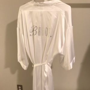 Victoria’s Secret White Bride Robe